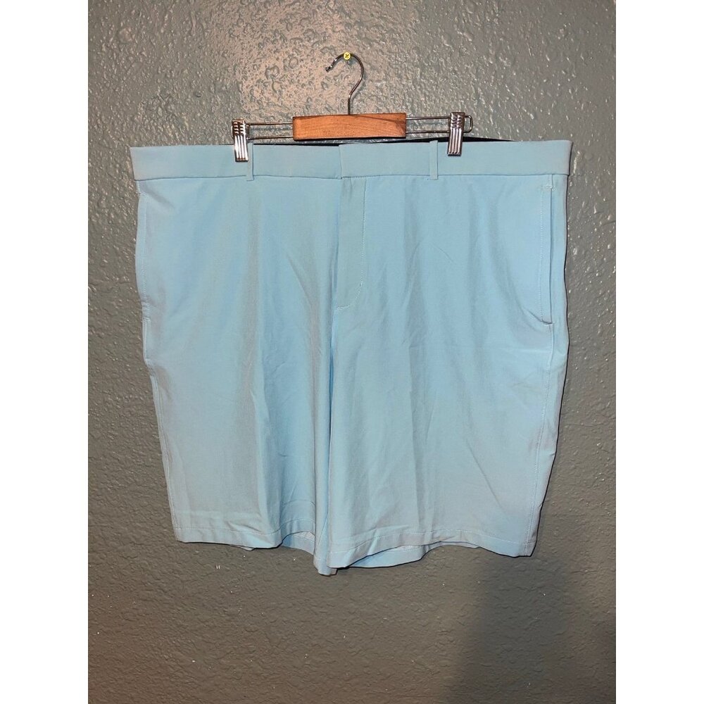 Nike Shorts Men’s 42 Khaki Polyester Spandex Stay Tuck Waist Band Golf